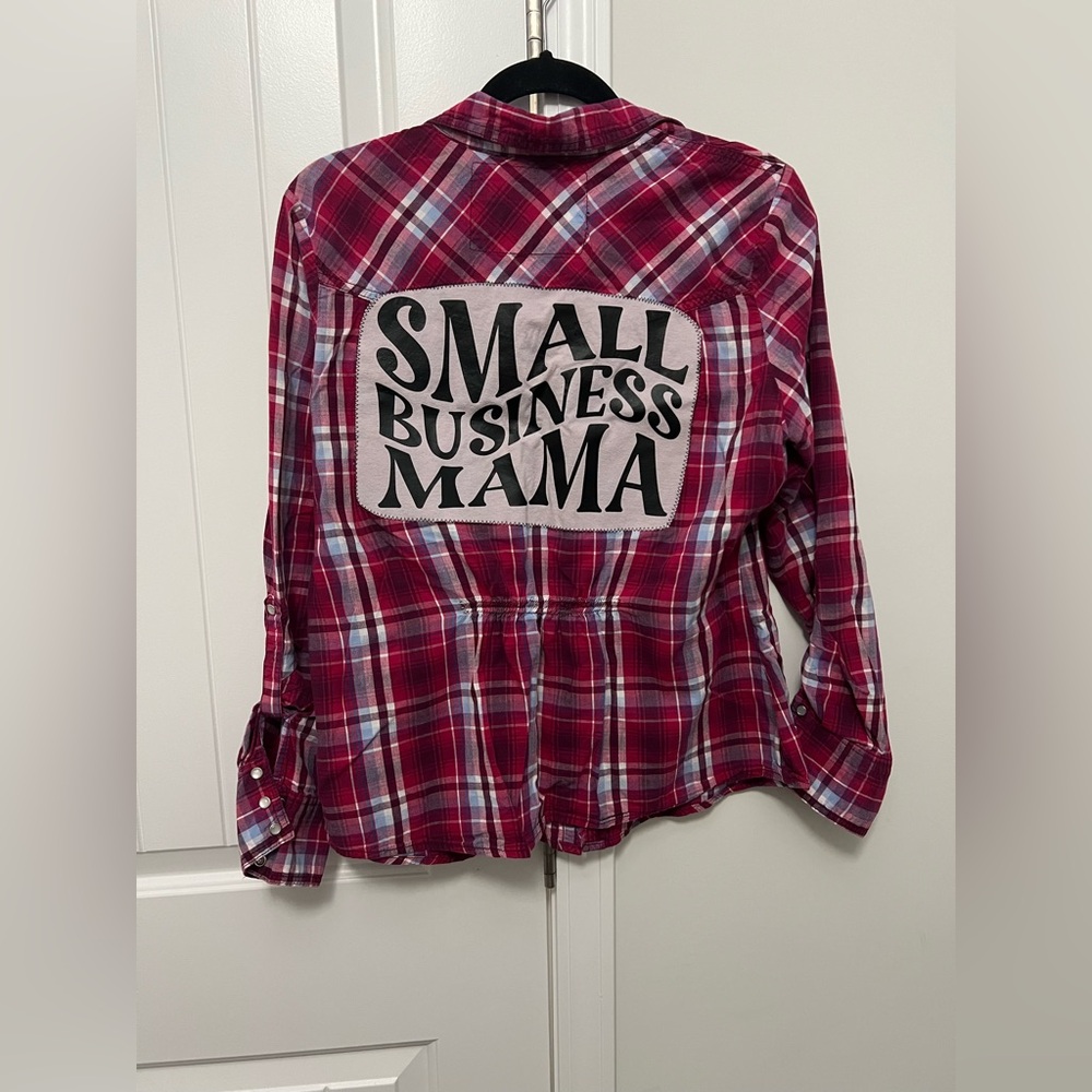 Upcycled Button Up